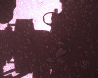 View image taken on Mars, Mars Perseverance Sol 1509: Rover Down-Look Camera