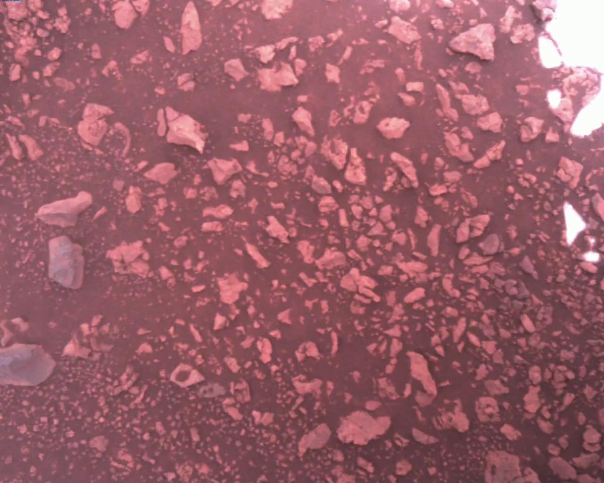 This image was taken by EDL_RDCAM onboard NASA's Mars rover Perseverance on Sol 1509