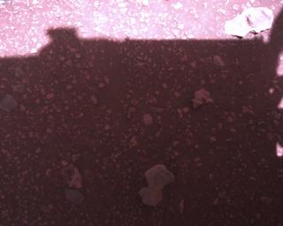 View image taken on Mars, Mars Perseverance Sol 1509: Rover Down-Look Camera