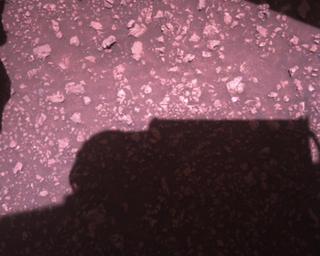 View image taken on Mars, Mars Perseverance Sol 1509: Rover Down-Look Camera