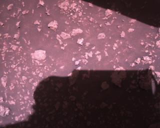View image taken on Mars, Mars Perseverance Sol 1509: Rover Down-Look Camera