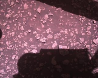 View image taken on Mars, Mars Perseverance Sol 1509: Rover Down-Look Camera