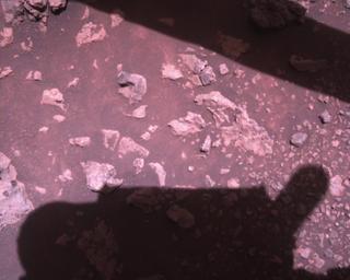 View image taken on Mars, Mars Perseverance Sol 1509: Rover Down-Look Camera
