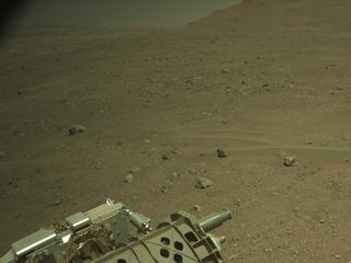 View image taken on Mars, Mars Perseverance Sol 1509: Left Navigation Camera (Navcam)