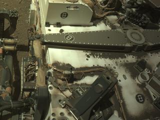 View image taken on Mars, Mars Perseverance Sol 1509: Left Navigation Camera (Navcam)