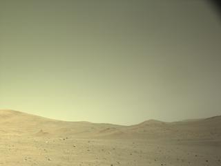 View image taken on Mars, Mars Perseverance Sol 1509: Left Navigation Camera (Navcam)