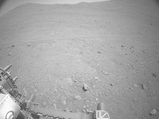 View image taken on Mars, Mars Perseverance Sol 1509: Left Navigation Camera (Navcam)