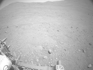 View image taken on Mars, Mars Perseverance Sol 1509: Left Navigation Camera (Navcam)