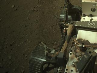 View image taken on Mars, Mars Perseverance Sol 1509: Right Navigation Camera (Navcam)
