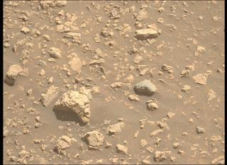 View image taken on Mars, Mars Perseverance Sol 1509: Left Mastcam-Z Camera