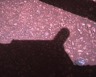 View image taken on Mars, Mars Perseverance Sol 1510: Rover Down-Look Camera