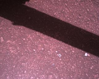 View image taken on Mars, Mars Perseverance Sol 1510: Rover Down-Look Camera