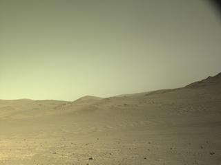 View image taken on Mars, Mars Perseverance Sol 1510: Left Navigation Camera (Navcam)