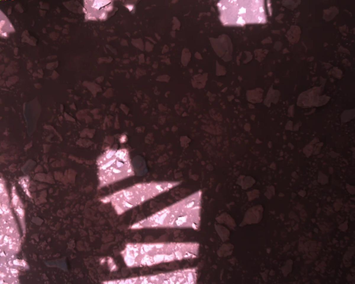 This image was taken by EDL_RDCAM onboard NASA's Mars rover Perseverance on Sol 1511