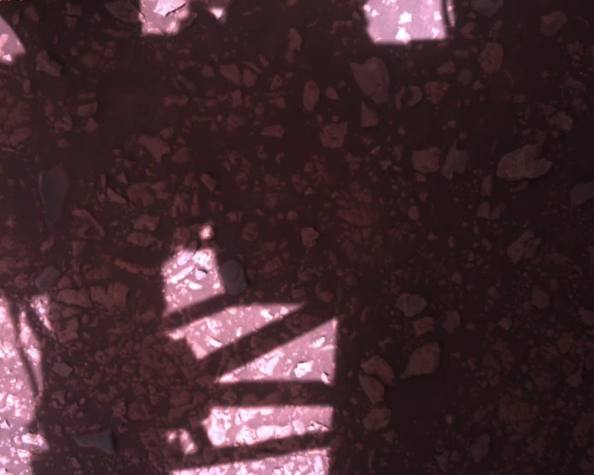 This image was taken by EDL_RDCAM onboard NASA's Mars rover Perseverance on Sol 1511