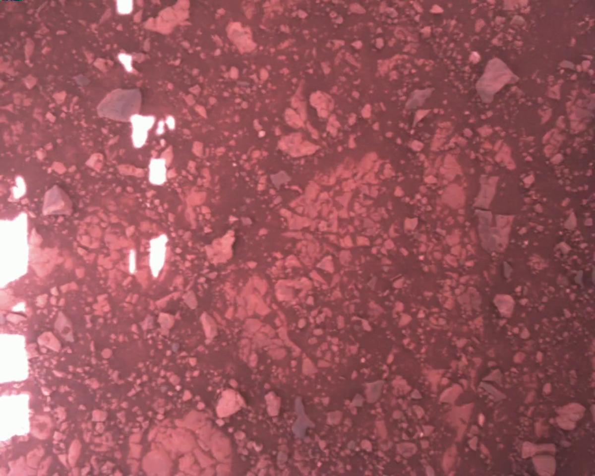 This image was taken by EDL_RDCAM onboard NASA's Mars rover Perseverance on Sol 1511