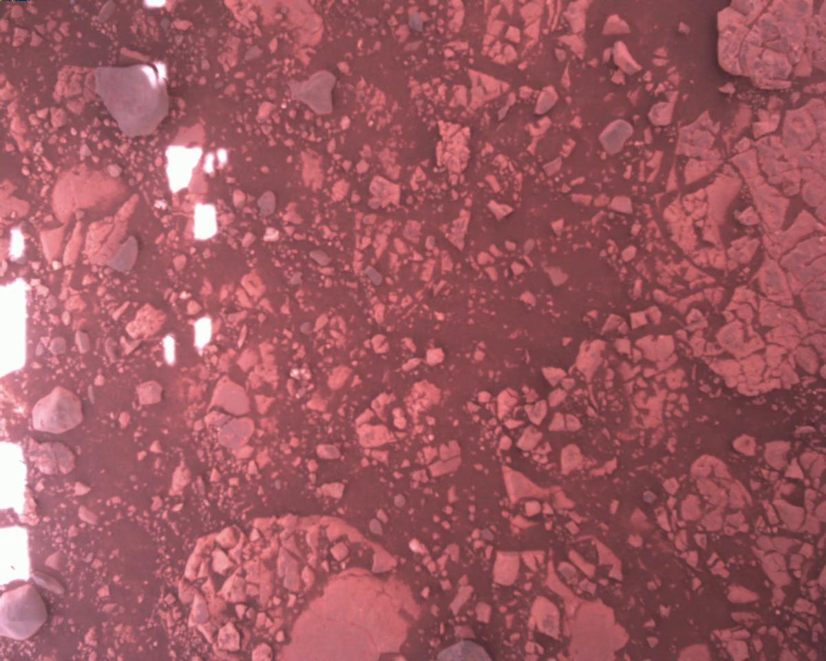 This image was taken by EDL_RDCAM onboard NASA's Mars rover Perseverance on Sol 1511