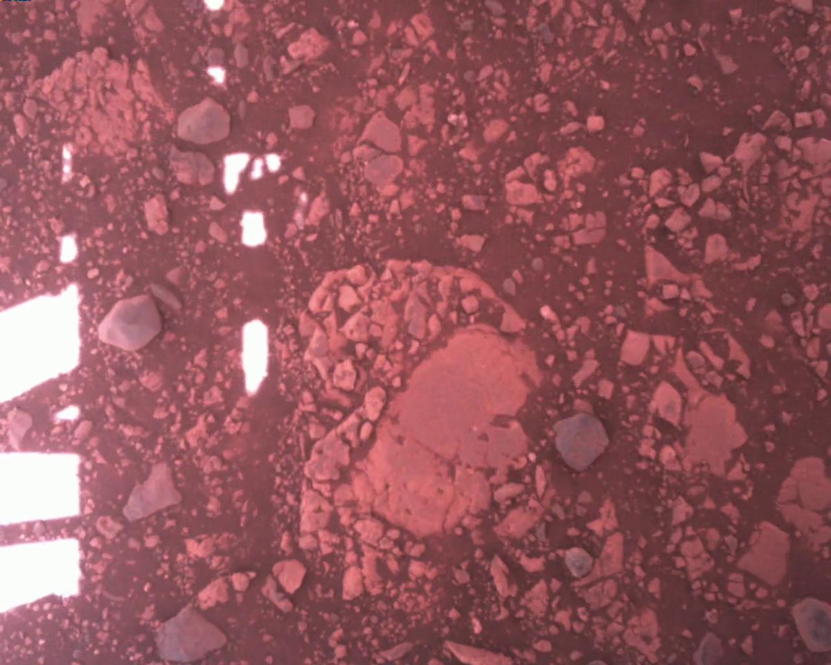 This image was taken by EDL_RDCAM onboard NASA's Mars rover Perseverance on Sol 1511