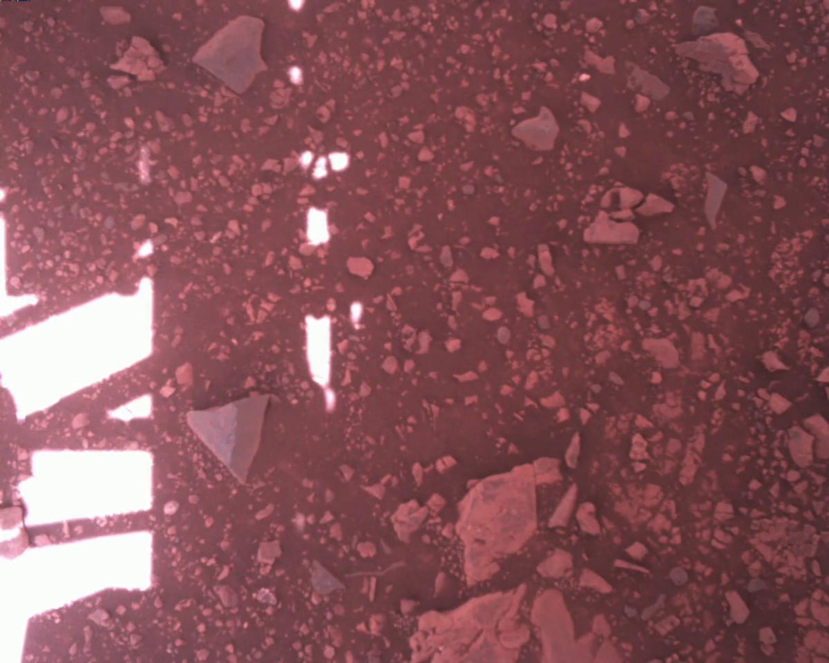 This image was taken by EDL_RDCAM onboard NASA's Mars rover Perseverance on Sol 1511