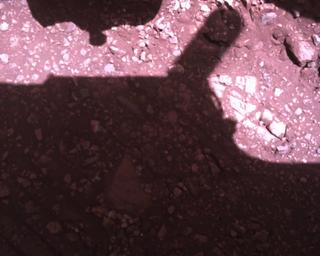 View image taken on Mars, Mars Perseverance Sol 1511: Rover Down-Look Camera