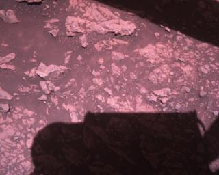 View image taken on Mars, Mars Perseverance Sol 1511: Rover Down-Look Camera