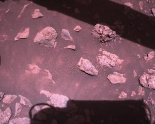View image taken on Mars, Mars Perseverance Sol 1511: Rover Down-Look Camera
