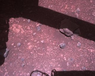 View image taken on Mars, Mars Perseverance Sol 1511: Rover Down-Look Camera