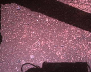 View image taken on Mars, Mars Perseverance Sol 1511: Rover Down-Look Camera