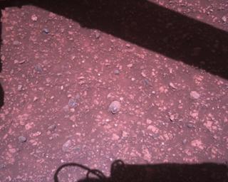 View image taken on Mars, Mars Perseverance Sol 1511: Rover Down-Look Camera