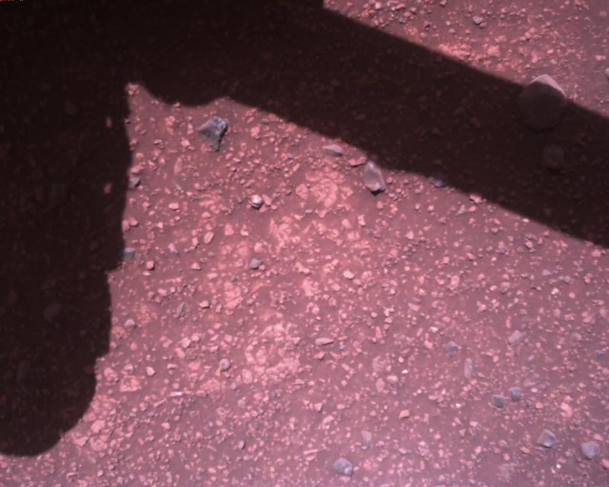 This image was taken by EDL_RDCAM onboard NASA's Mars rover Perseverance on Sol 1511