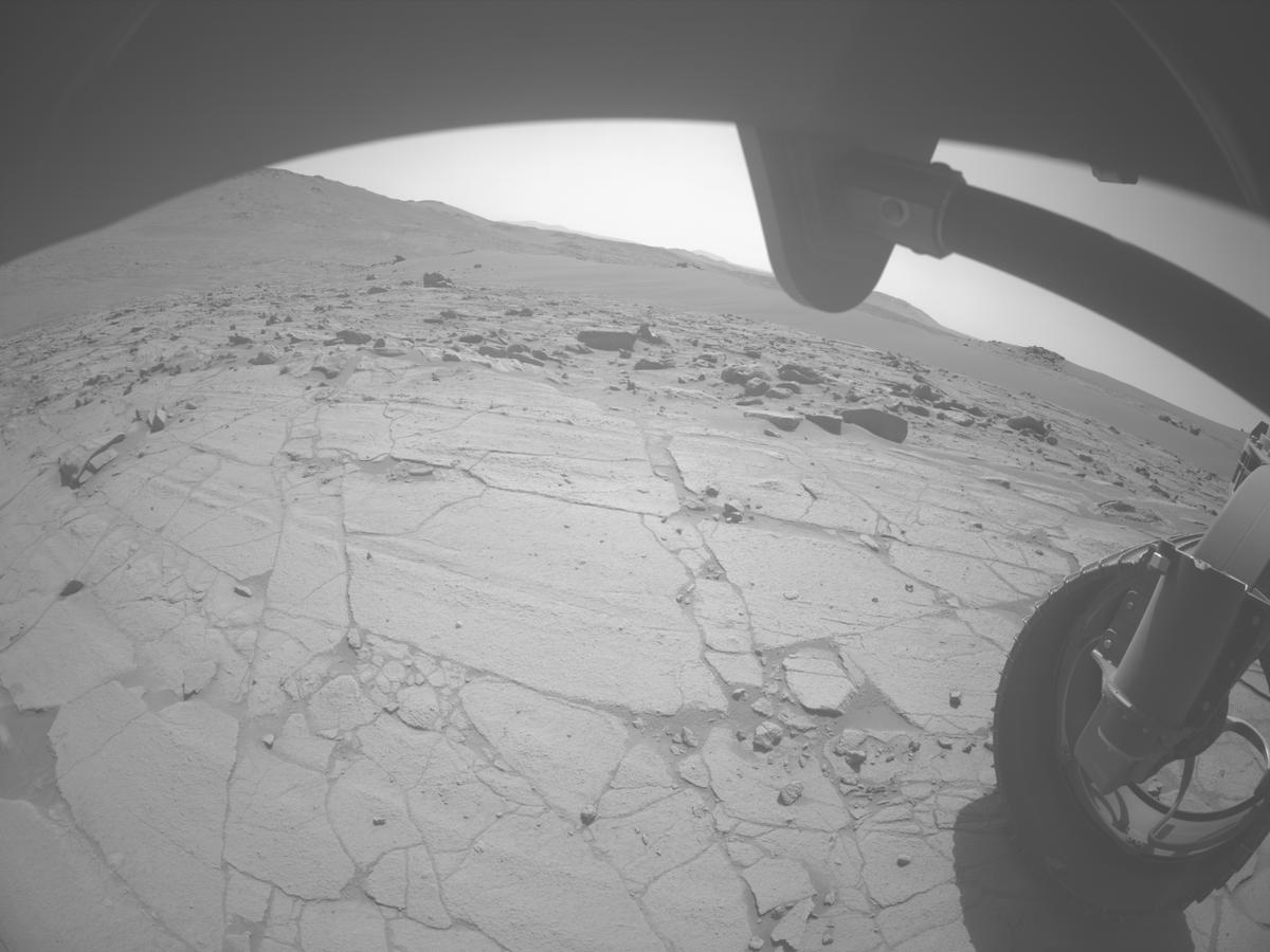 This image was taken by FRONT_HAZCAM_RIGHT_A onboard NASA's Mars rover Perseverance on Sol 1512