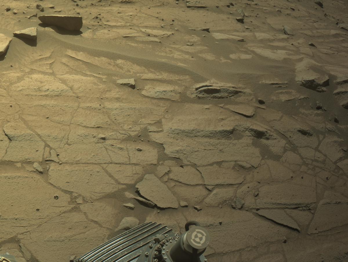 This image was taken by NAVCAM_LEFT onboard NASA's Mars rover Perseverance on Sol 1512