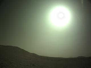 View image taken on Mars, Mars Perseverance Sol 1512: Left Navigation Camera (Navcam)