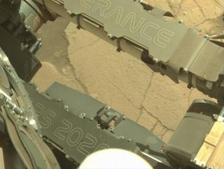 View image taken on Mars, Mars Perseverance Sol 1512: Right Navigation Camera (Navcam)