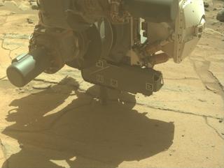 View image taken on Mars, Mars Perseverance Sol 1513: Front Left Hazard Avoidance Camera (Hazcam)