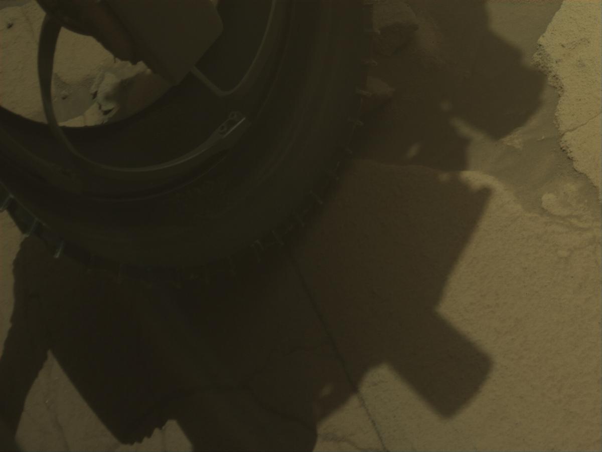 This image was taken by FRONT_HAZCAM_LEFT_A onboard NASA's Mars rover Perseverance on Sol 1513