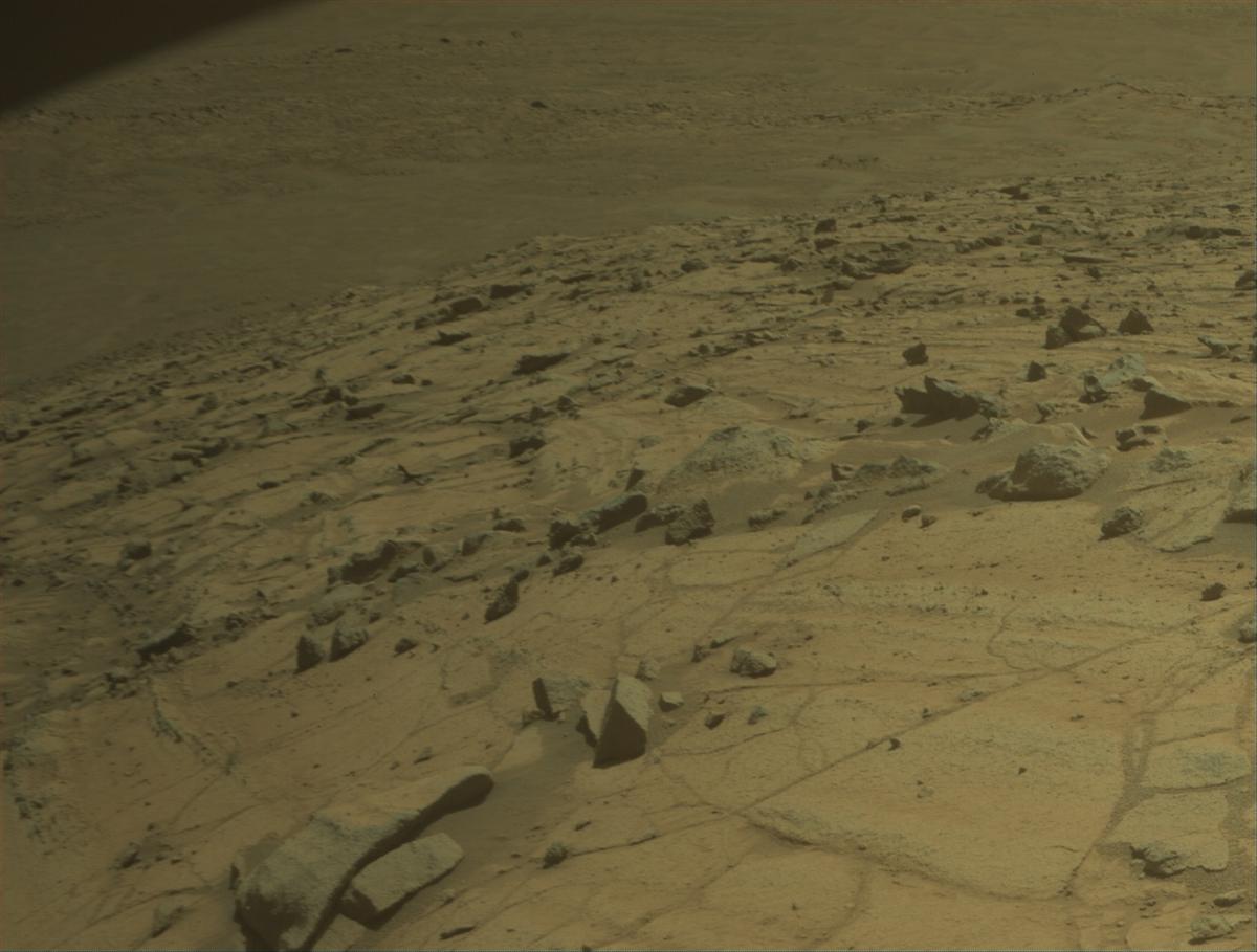 This image was taken by FRONT_HAZCAM_RIGHT_A onboard NASA's Mars rover Perseverance on Sol 1513