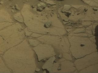 View image taken on Mars, Mars Perseverance Sol 1513: Front Right Hazard Avoidance Camera (Hazcam)