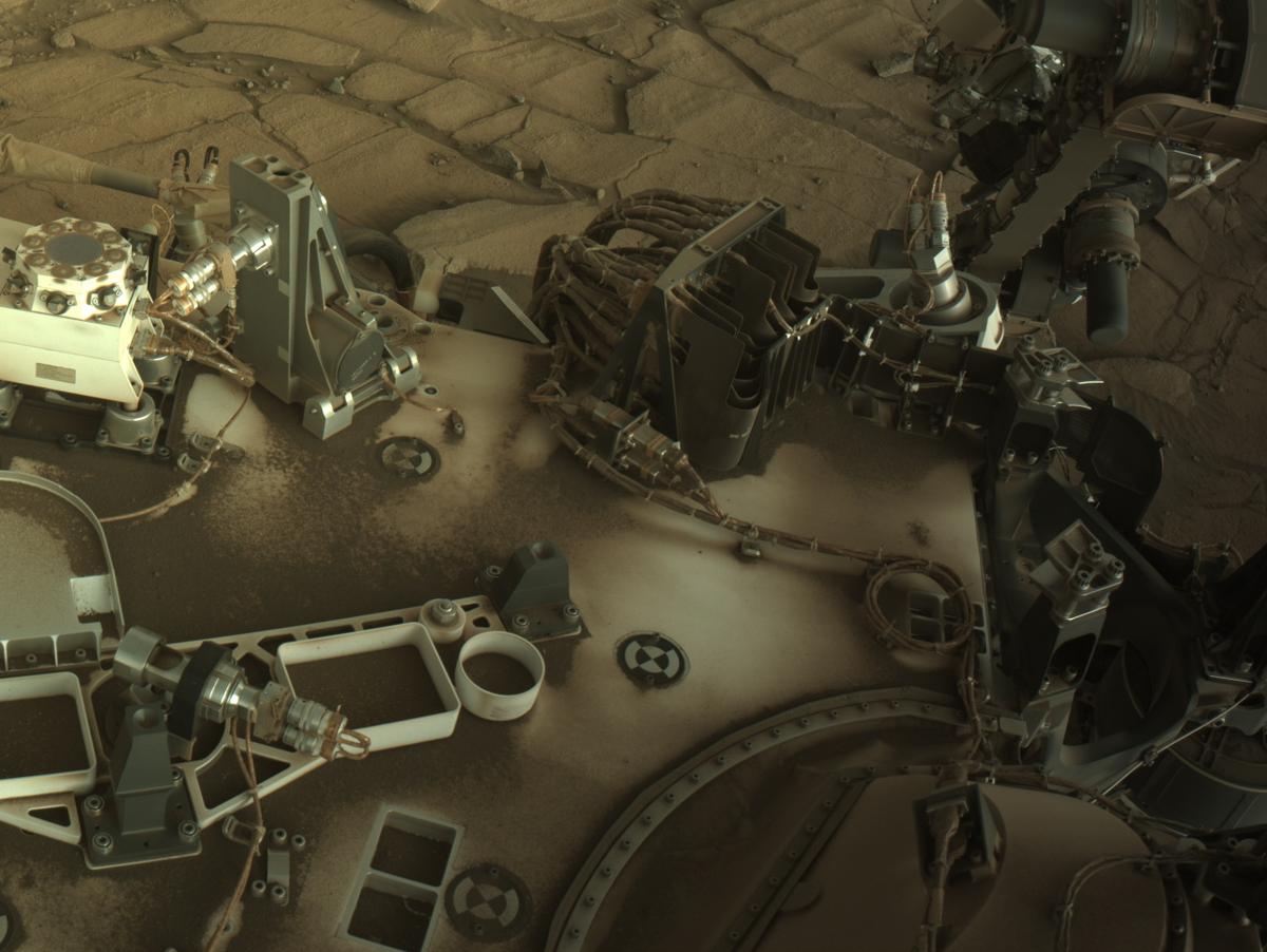 This image was taken by NAVCAM_LEFT onboard NASA's Mars rover Perseverance on Sol 1513