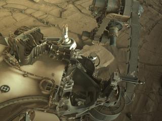 View image taken on Mars, Mars Perseverance Sol 1513: Right Navigation Camera (Navcam)