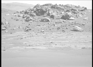 View image taken on Mars, Mars Perseverance Sol 1515: Left Mastcam-Z Camera