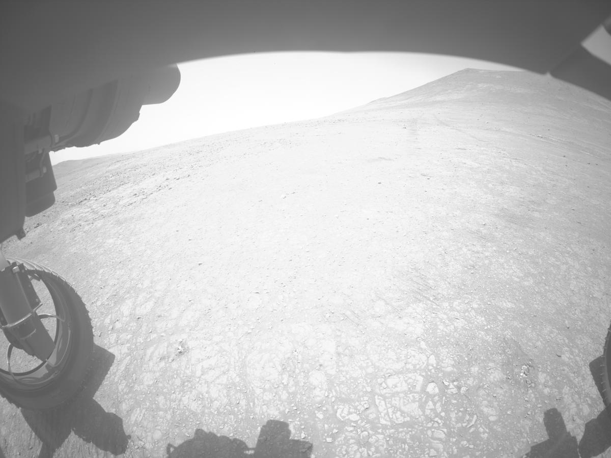 This image was taken by FRONT_HAZCAM_LEFT_A onboard NASA's Mars rover Perseverance on Sol 1518