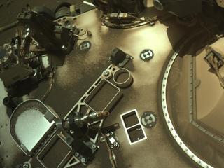 View image taken on Mars, Mars Perseverance Sol 1519: Left Navigation Camera (Navcam)