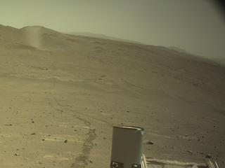 View image taken on Mars, Mars Perseverance Sol 1519: Left Navigation Camera (Navcam)