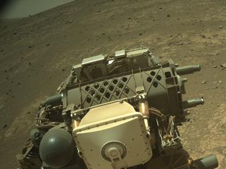 View image taken on Mars, Mars Perseverance Sol 1519: Right Navigation Camera (Navcam)