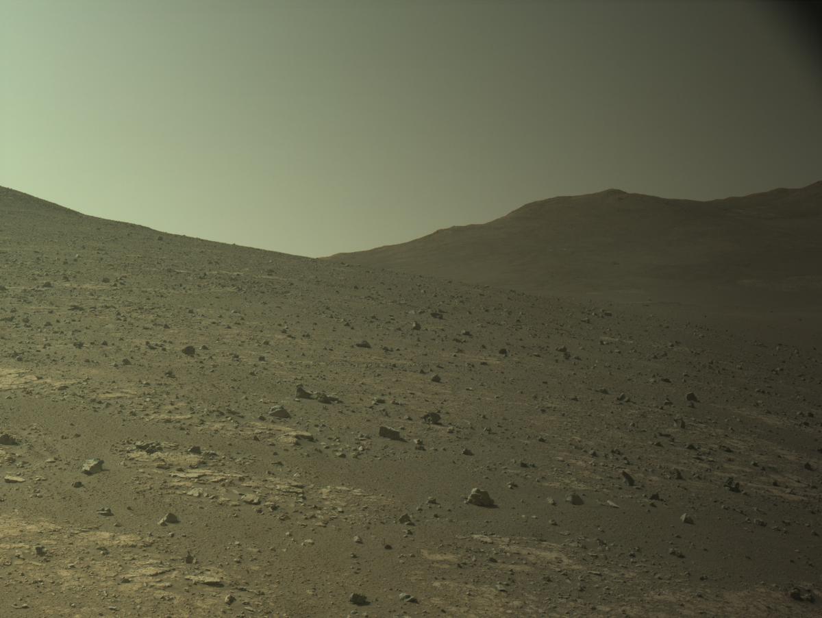 This image was taken by NAVCAM_LEFT onboard NASA's Mars rover Perseverance on Sol 1520