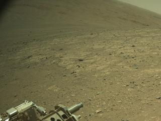 View image taken on Mars, Mars Perseverance Sol 1520: Left Navigation Camera (Navcam)