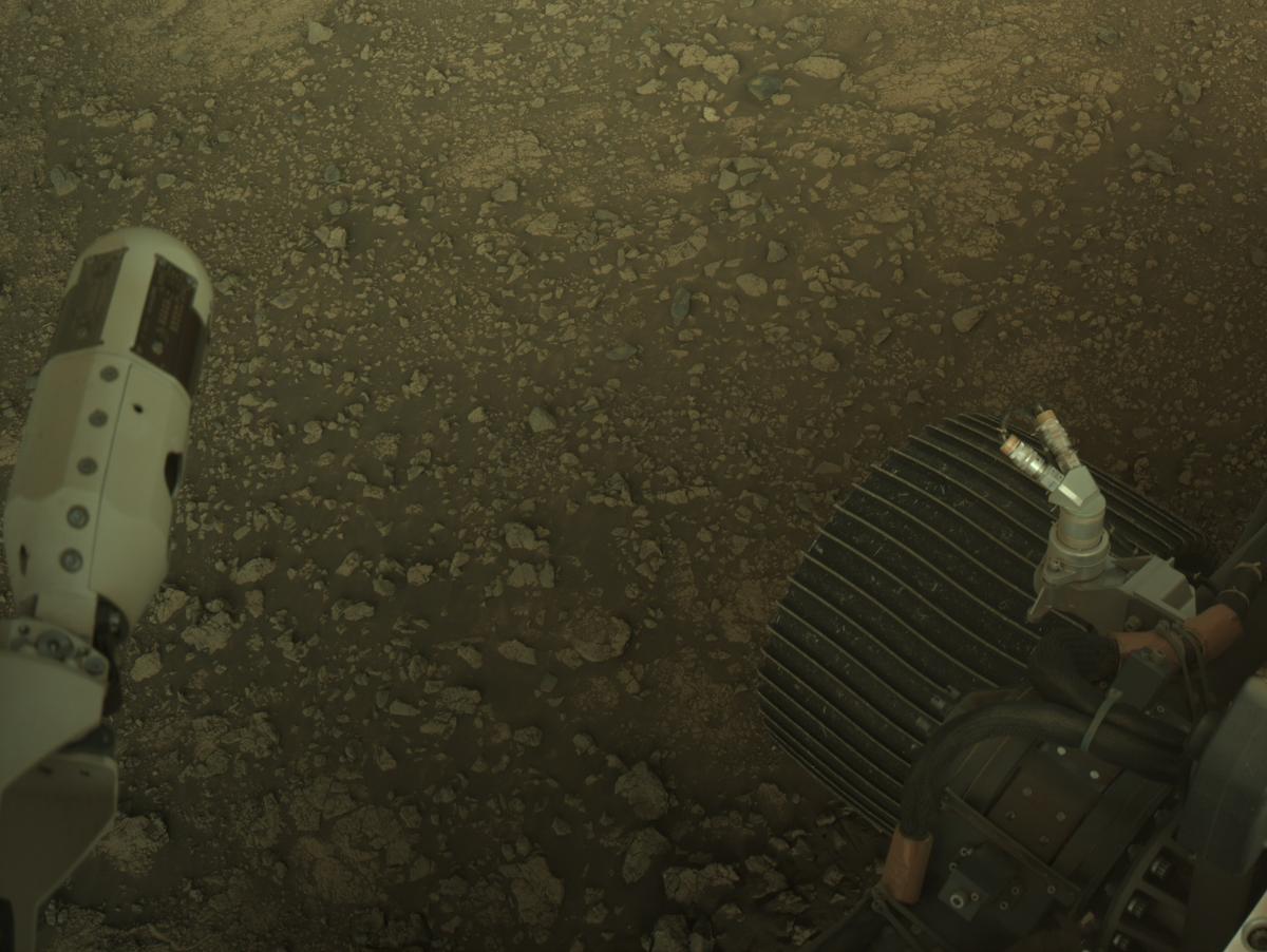 This image was taken by NAVCAM_RIGHT onboard NASA's Mars rover Perseverance on Sol 1520