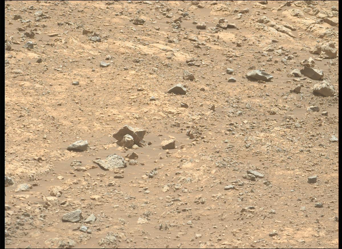 This image was taken by MCZ_LEFT onboard NASA's Mars rover Perseverance on Sol 1521