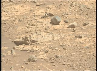 View image taken on Mars, Mars Perseverance Sol 1521: Left Mastcam-Z Camera